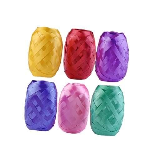 TOVINANNA 12pièce Ruban pour Ballons Mariage Attache pour Ballon Ficelle pour Emballage Cadeau Fête