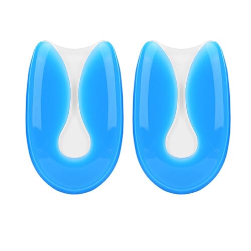 Coussinet de talon en gel ORTHOFEET anti-éperon, talonnette autocollante en U unisexe pour chaussures