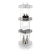 BINO 'Lafayette' 4-Tier Square Spa Tower, Chrome
