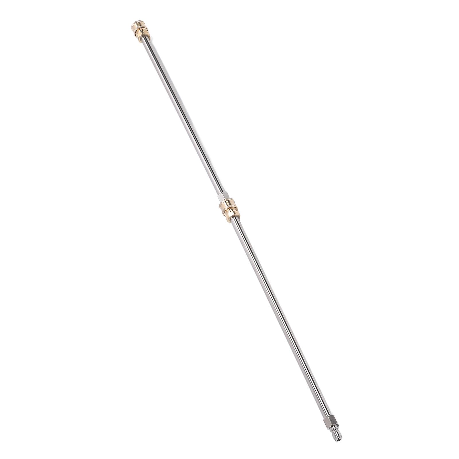 Ausla Lance d'Extension pour Nettoyeur Haute Pression, 40 cm, Interface 1/4 Pouce, Outil de Nettoyage Auto