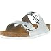 Produktbild Arizona Damen Sandale Leder Metallic Silver