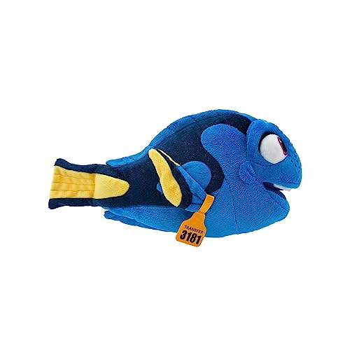 Disney Store Offizielles Dorie Kleines Kuscheltier, Findet Nemo, 32 cm, Plüschfigur mit Gestickten Details, Geeignet ab Geburt