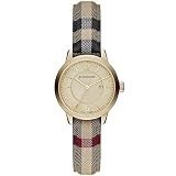 BURBERRY DAMEN-ARMBANDUHR 32MM ARMBAND EDELSTAHL BRAUN SCHWEIZER QUARZ BU10104