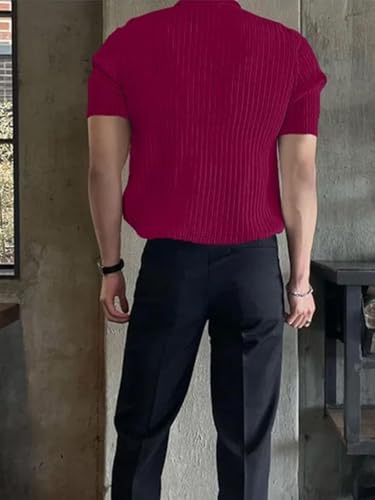 Image of Leriya Fashion Tshirt for Man | T Shirt for Mans | Mens Tshirts | Polo T- Shirt for Mens | Half Sleeve Polo Neck Tshirt for Men (Available in Plus Sizes)