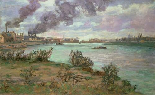 Affiches et Impressions le Confluent de la Seine et de la Marne Guillaumin Tableaux Murale