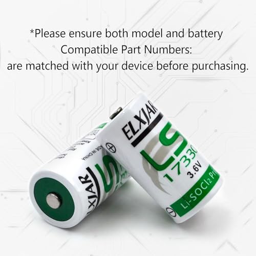 Coonyard pack de 5 baterías 3.6V 2200mAh LS17330 miniatura 6