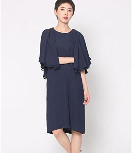 Amazon Co Jp アウリィ Auli ケープワンピース ネイビー F 服 ファッション小物 Amazon Co Jp アウリィ Auli ケープワンピース ネイビー F 服 ファッション小物