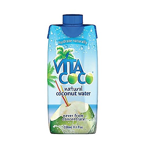 Vita Coco Natürliche Coconut Wasser (1 l) - Packung mit 2 Cover