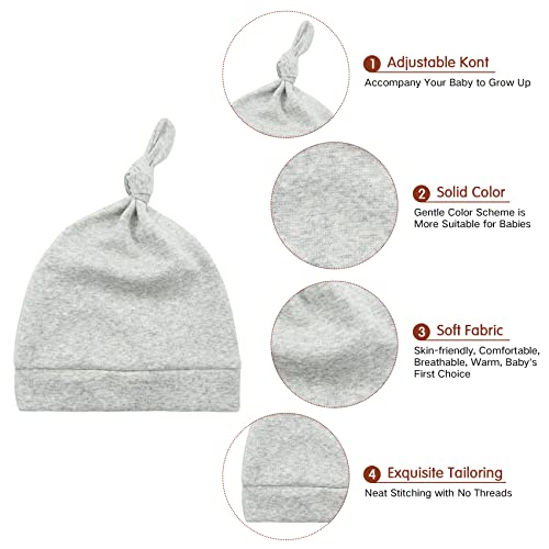 Durio Hat Mittens Soft Baby Hat And Mittens Set Cute Baby Mittens 0-6 Months Hat Mittens For Baby Girls Boy A Black & White & Gray #TOP2