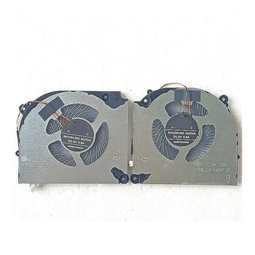 Ventilateur PC portable CPU GPU 5V pour Seven Rainbow, Raytheon TR 911MT