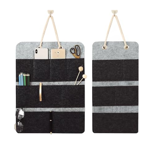 2 Stück Hängetaschen Organizer Für Wand – Aufbewahrungstaschen Für Kinderzimmer, Bad & Schlafzimmer