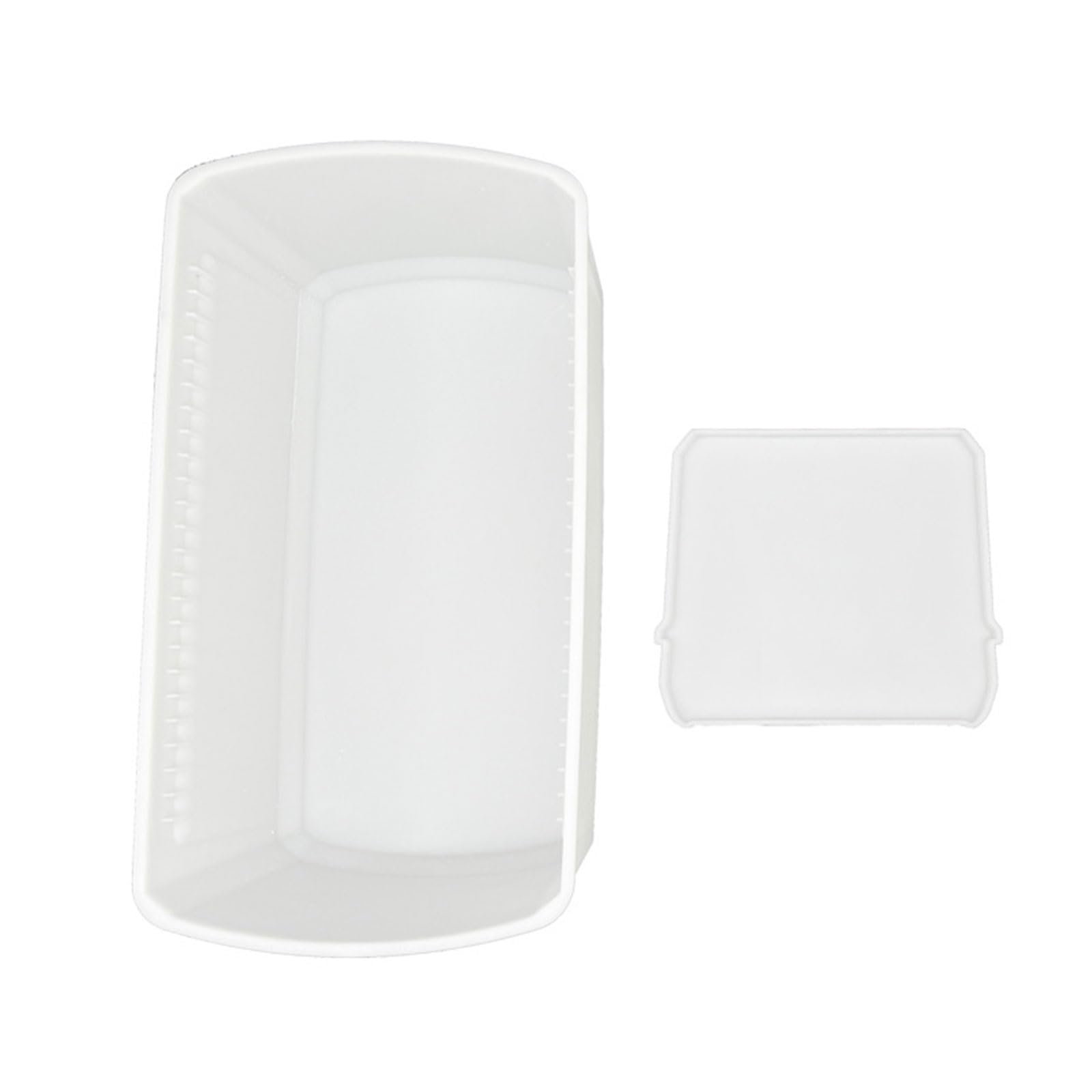 Kalttoy Practical Bread Storage Container Divider Smart Bread Bin Practical Box Separator Dustproof Storage for Home Use