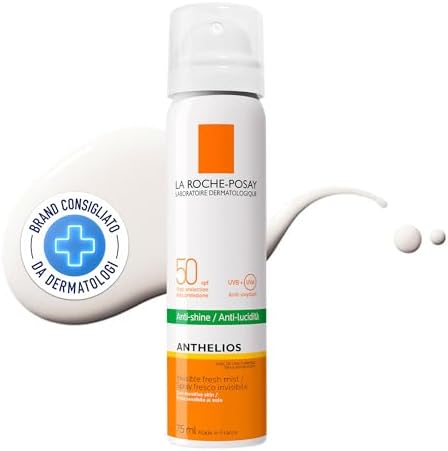 La Roche Posay Anthelios Anti-Shining Invisible Fresh Mist SPF 50 75ml, Aerosol