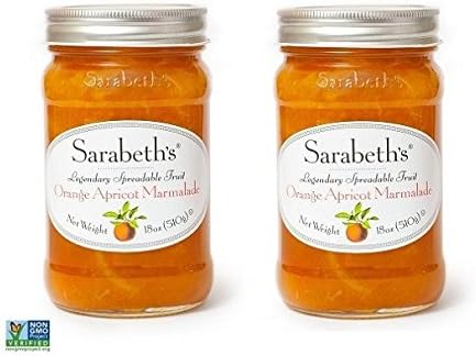 Sarabeth's Legendary Orange-Apricot Marmalade - (18 oz Pack of 2)