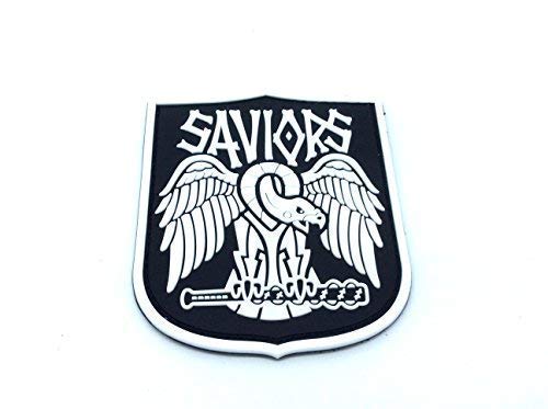 Saviours Walking Dead Fan Patch Airsoft Fan PVC Patch