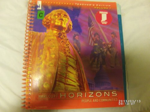 Horizons: People and Communities Grade 3 Volume 1 (Teacher's Edition)