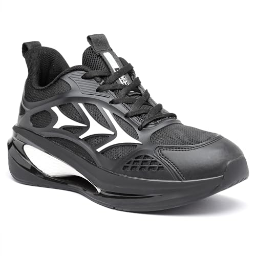Image of Action | Athleo | TURBO-403 | Men's | Lace-Up | Running | Shoes | Trendy | Lightweight | Comfortable | Durable | Sports | Shoes