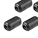 uxcell 5 Pcs Black Clip On EMI RFI Noise Ferrite Core Filter for 9mm Cable