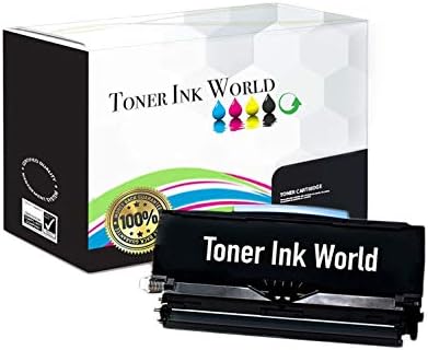 TIW E260 Replacement Black Toner Cartridge for Lexmark E260, E260d E260dn, E360, E360dn, E460 Printers High Yield 3500 Page Printing Home or Commercial Use, Cartridge No E260A21A & E260A11A