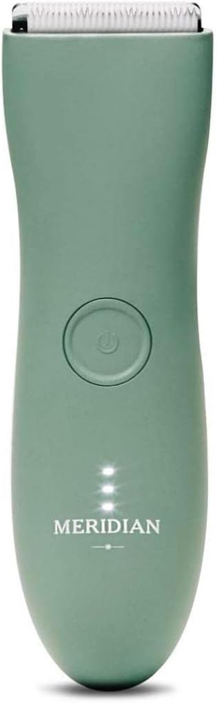MERIDIAN Original Ball Trimmer Men, Body Hair Trimmer Men, Ball Shaver Men, Pubic Hair Trimmer Men, Body Shaver Men, Body Trimmer for Men, Body Groomer for Men, Man Scape Sage