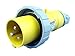Leviton 320P4W Plug Watertight PIN/SLEV 2PO 3WI 20A125V