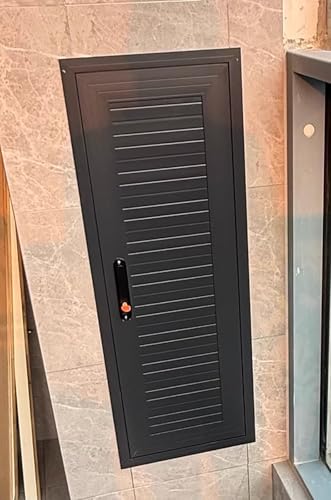 Genérico Puertas de Acceso de plomería con Panel de Acceso metálico con Cerradura, Puerta de inspección Comercial integrada para Sistemas de Paneles de Yeso, conductos y climatización (HVAC