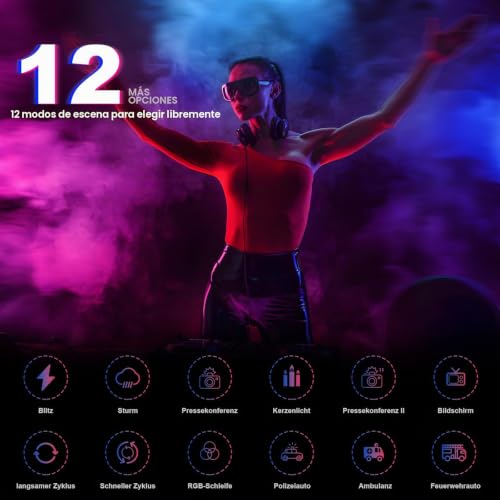 Miniatura 6 de Soonpho 4pack P13 Rgb Led Video Light Handheld Stick Con Trípode Con Bolsa, 360 De Rotaciónmini Magnético,Batería Incorporada 2500-9000 K Adecuado Para La Grabación De Vídeo Youtube Tiktok