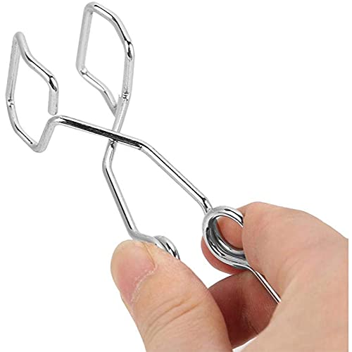 10 pcs labs stoddard test tube clamp stainless steel with finger grips 634 length