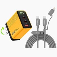 Amazon | COLORFUL 65W 充電器 3ポート 