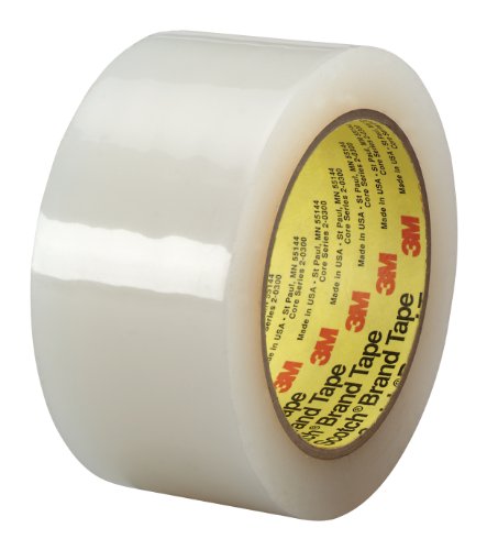 3M Polyethylene Tape 483, Transparent, 1 in x 36 yd, 5.0 mil