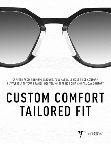 Image of ToughAsNails Replacement Nose Pads for Oakley Frogskins Range OO9284 OO9503 /HSTN OO9242 /HSTN Metal OO9279 /HSTN SQ OO9533