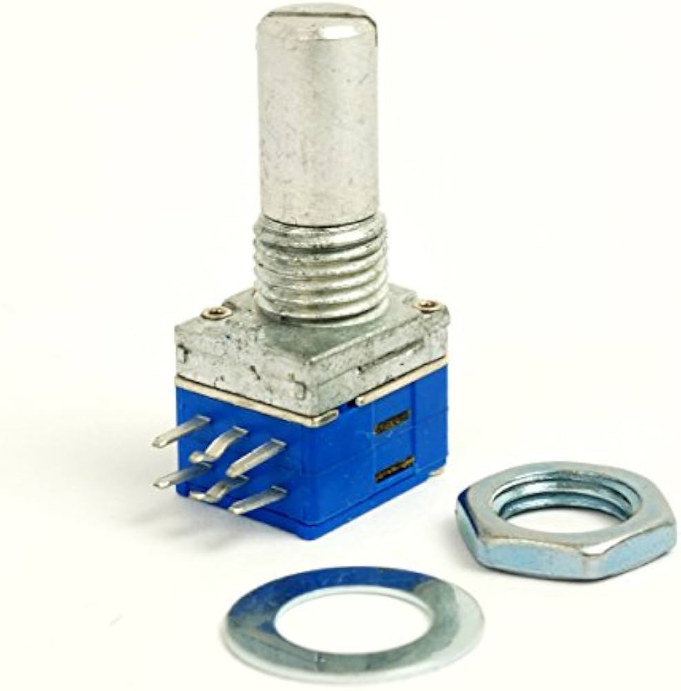 Amazon | 2連式ボリューム B特性 10kΩ | 可変抵抗器 | 産業・研究開発