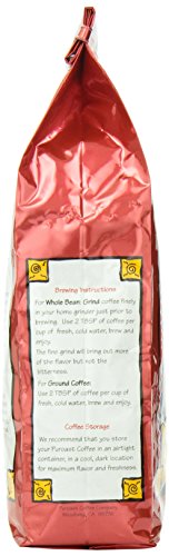 Puroast Low Acid Coffee Ground Bold Half Caff House Blend, Medium Roast, Certified Low Acid Coffee, 5.5+ Ph, Gut Health, 2.2 Lb, Higher Antioxidant, Smooth For Espresso, Iced Coffee #TOP5