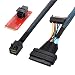 CY U.2 U2 Kit SFF-8639 NVME PCIe SSD Adapter & Cable for Mainboard Intel SSD 750 p3600 p3700 M.2 SFF-8643
