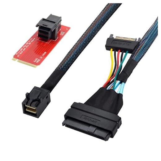 cablecc U.2 U2 Kit SFF-8639 NVME PCIe SSD adaptador y cable para placa base Intel SSD 750 p3600 p3700 M.2 SFF-8643