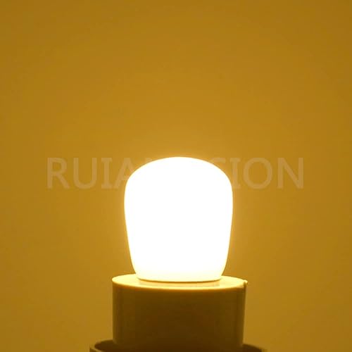 Miniatura 10 de Ruiandsion Bombilla LED E14 de 110 V, 1,6 W, ahorro de energía, repuesto para refrigerador, campana extractora, máquina de coser, color blanco