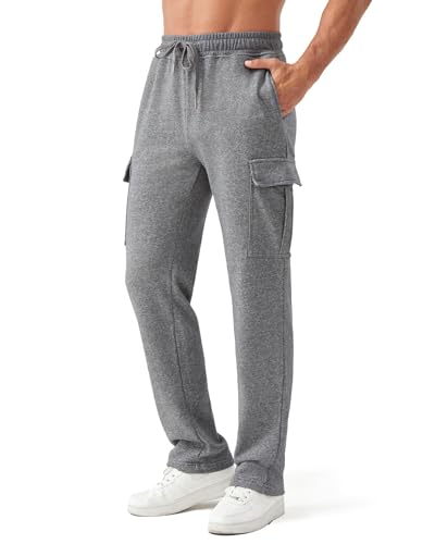 Zylioo Tall Men's Cargo Sweatpants 33