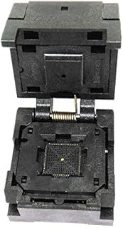 Davitu Electrical Equipments Supplies - QFN68 MLF68 Burn in Socket IC Test Socket pin Pitch 0.4mm Clamshell Chips Size 8x8mm Programmer Adapter