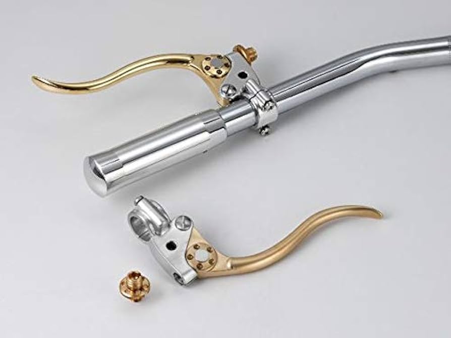 KUSTOM TECH デラックスクラッチ/ブレーキレバー アルミ&ブラス ロウ KUSTOM TECH デラックスクラッチ/ブレーキレバー アルミ&ブラス ロウ