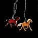 Kurt Adler 10-Light Running Horse Indoor/Outdoor Light Set