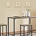 Yaheetech 3 Piece Dining Table Set, 47.5