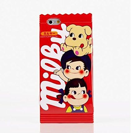 Cute Milky Candy Wrapper Design Soft TPU Cases for Apple iPhone 5 5s Covers Japanese Cartoon Kawaii Style Girls Boy Kids Original Gift Box Red Creative Unique Lovely Novelty Family