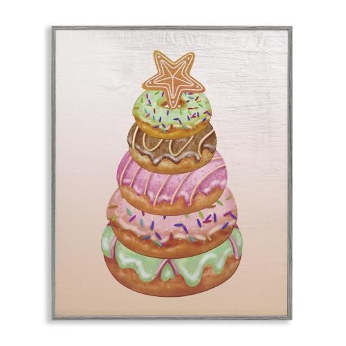Seasonal Sweets Stacked Donuts, 16 x 20 Inch Framed Giclée Print