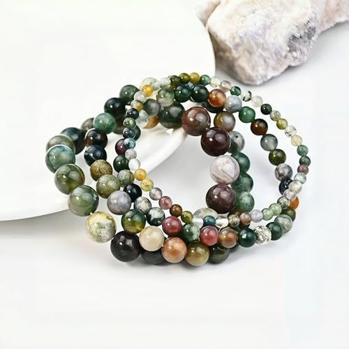 3 Pulseras de Cristal Turquesa Curativo para Mujer y Hombre miniatura 4