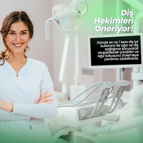 StopEver Fresh & Gliss Kürdanlı Diş İpi (50 Adet) | Nane Aromalı | Diş Arası Temizliği, Ağız Hijyeni ve Günlük Kullanım için İdeal | Plastik Kutulu ve Taşıma Kılıflı Hediyeli