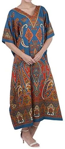 Miss Lavish London Kaftan for Women Dress Summer Swimsuit Cover Up, Plus Size Kaftan, Cruise & Caribbean Vacation Coverup - Image 6