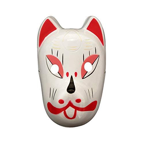 RONGYEDE -Hworks Foxy Cosplay Mask Plastic Half Face Cover Halloween Costume Props