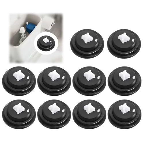 10pcs Toilet Fill Valve Repair Kit Diaphragm Washer Replacement Compatible With Siamp For Most Toilets Flushing Systems 27mm Diameter