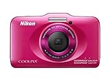 Nikon COOLPIX S31 10.1 MP Waterproof Digital Camera with 720p HD Video (Pink)