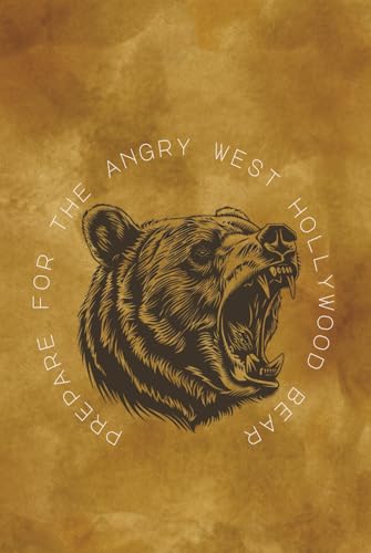 "Prepare for the Angry West Hollywood Bear" Blank Joke Book: 6 x 9 inch notebook - 160-pages (30 pages of blank idea maps & 130 pages of dot grid)